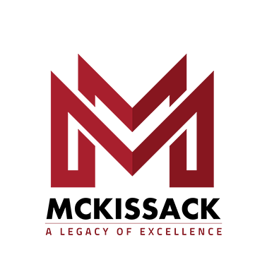 A logo featuring intertwined red M shapes with the phrase 'A Legacy of Excellence' below.