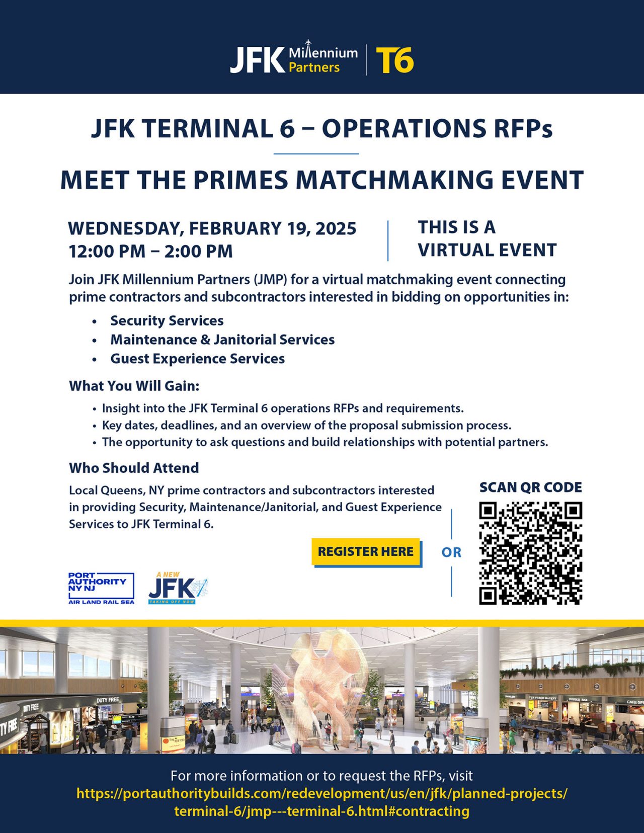 T6 Operations Matchmaker Event Flyer